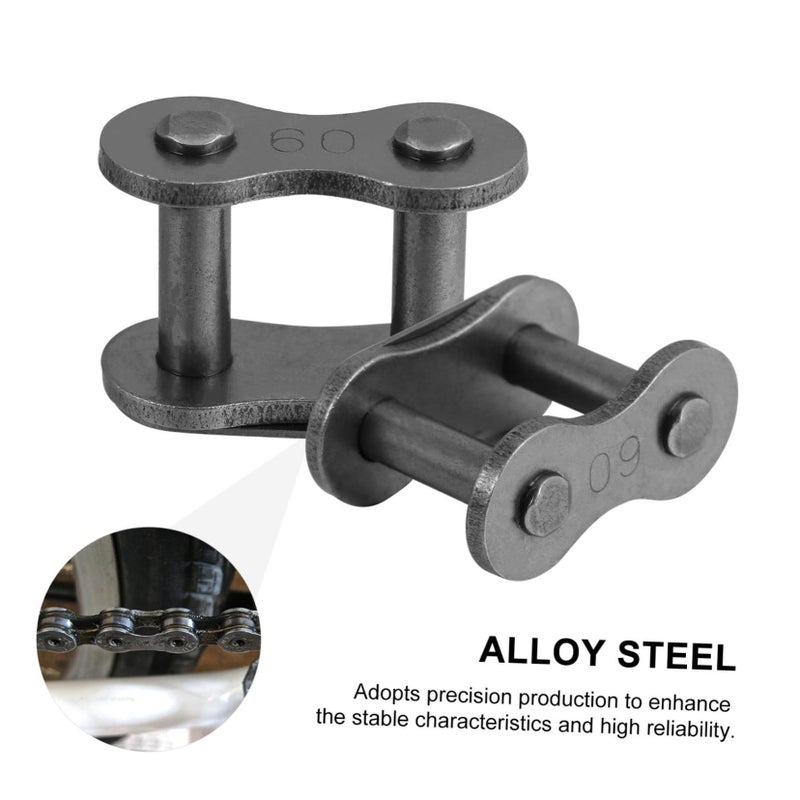 10 Pcs Heavy Duty Chain Joint Links Connecting Buckles For Single Chains Manganese Steel Material Industrial Use Daily Repairs - Image 5