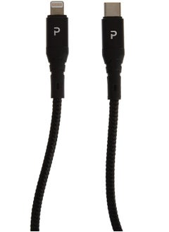 Pawa Nylon Braided 20W Data & Quick Charging USB-C to Lightning Cable 2m/6.5ft  - Image 2