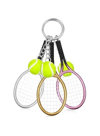 Pack of 3 Mini Tennis Racket Key Chains Creative Key Chain with Tennis Ball and Racket Pendant Key Holder Hanging Ornaments Decorations - pzsku/Z54DA2BCCF251ECA88A58Z/45/1746970682/195d7a7e-c714-48d1-b09a-30ec8662fce2
