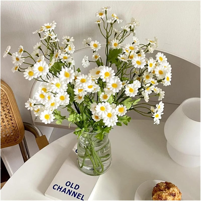 Temp resistant Fake Plant 54CM Artificial Fresh Chamomile 30 Head Daisy Flower Arrangement Decoration Wedding Decoration Photography Props Plants Artificial Decor(White) Global easy assemble picks Organized shipment arrange All-round unified build Individual & group usable General purpose premium build All need matching options Simple multi-feature universal build Multi-style matching design Polished safe edge Cleaner resistant All item simple matching build Various size alternatives Wet anti slip Spec compliant trusted quality Nationwide delivery Classic practical design Multi-market varied design options KSA local stock Reliable local delivery service Long term storage compatible Modern warehouse management Popular trusted craftsmanship Multi-demand compliant quality Widely used design - Image 2