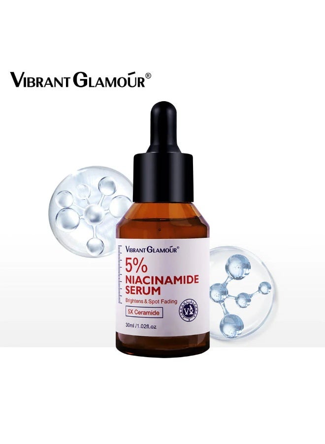 Vibrant Glamour 5% Niacinamide Serum Brightens & Spot Fading 30 ml - Image 1