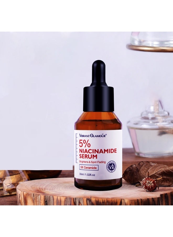 Vibrant Glamour 5% Niacinamide Serum Brightens & Spot Fading 30 ml - Image 3