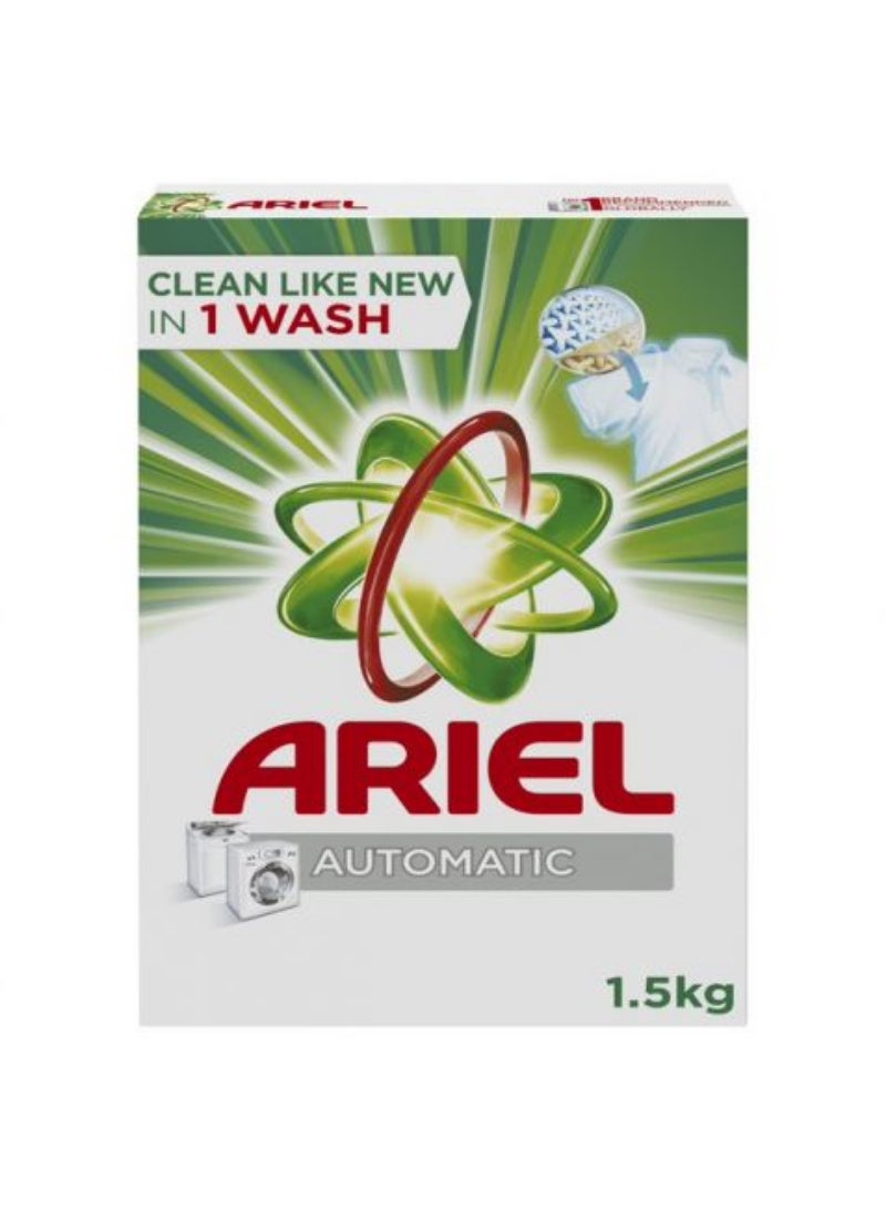 Ariel Automatic Laundry Powder Detergent Original Scent 1.5 Kg