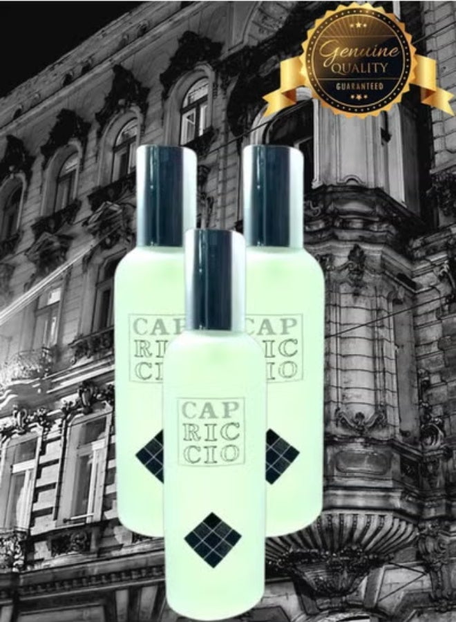 Capriccio 3 Pieces Capriccio Black Perfume 100ML - Image 1