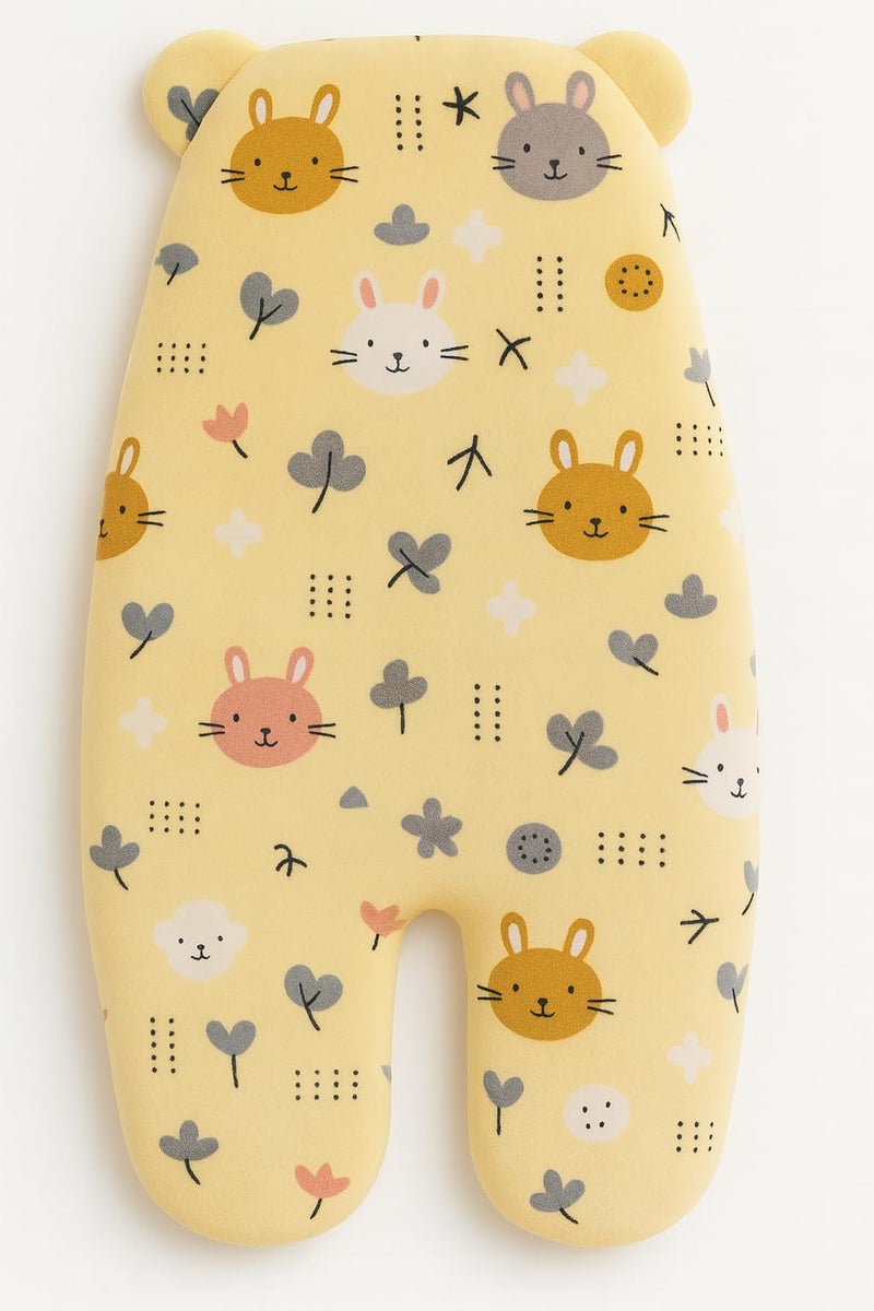 First Kick Baby Blanket New Born Pack of Hooded Printed Swaddle Wrapper Bag Pack of 1, 0-6 Months, L 70 cm x B 70 cm - Image 5