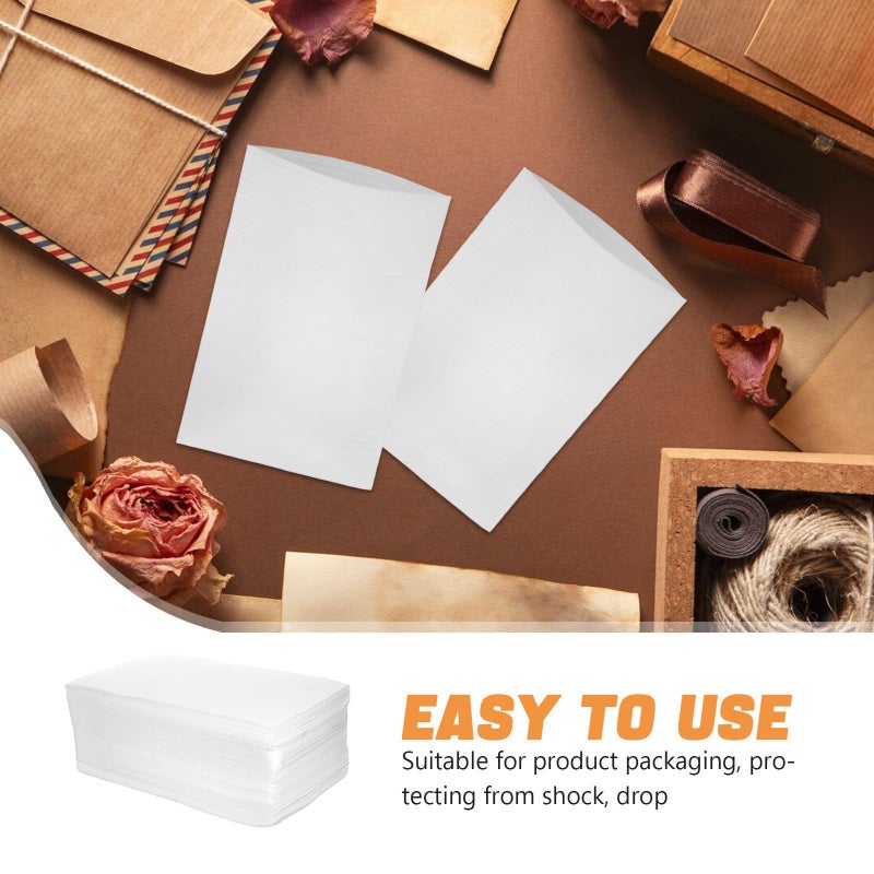 100 Cushioning Foam Wrap Bags 15x25cm Protective Pouches for Shipping Glassware - Image 4