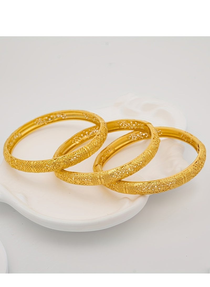FASHION Little Bee Hollow Print Bracelet, Exquisite Craftsmanship Environmentally Friendly Copper Fashionable Women's Bracelet  - Image 4