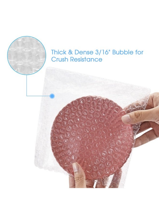 باسيفيك ميلر أكياس تغليف الوسادة الفقاعية مقاس 7.5 × 7.5 بوصة إجمالي 50 عبوة من أكياس أكياس الفقاعات ذاتية الغلق للتغليف والشحن والتخزين والنقل [واضح] - Image 5