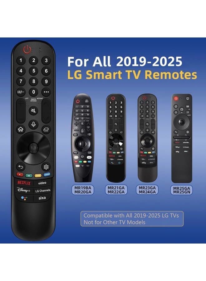 Nettech Replacement for LG TV Remote, for All 2019-2025 LG Remote Control for Smart TVs with Voice and Pointer Function, for LG Magic Remote. 1-Year Warranty. - Image 2