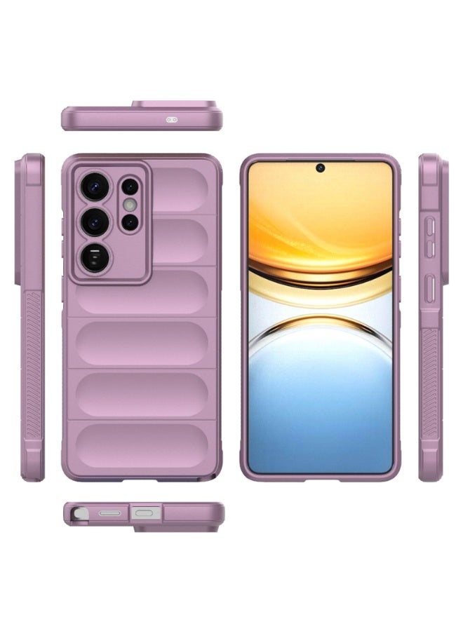 Phone case cover Magic Shield TPU + Silicone Shockproof Phone Case For  Samsung Galaxy S26 Ultra (Purple) - Image 3