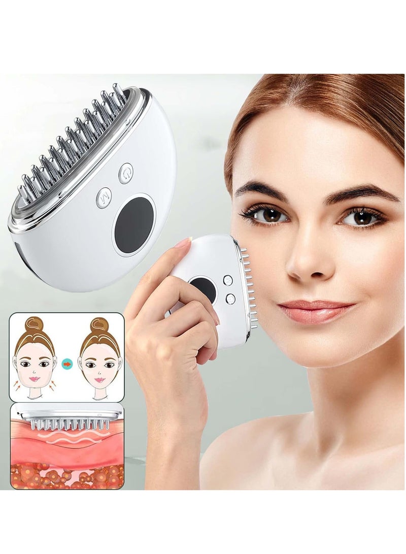 دامين جهاز تدليك فروة الرأس الكهربائي متعدد الوظائف، جهاز شد وإزالة التجاعيد، للاسترخاء وشد خطوط الطول. - Image 1