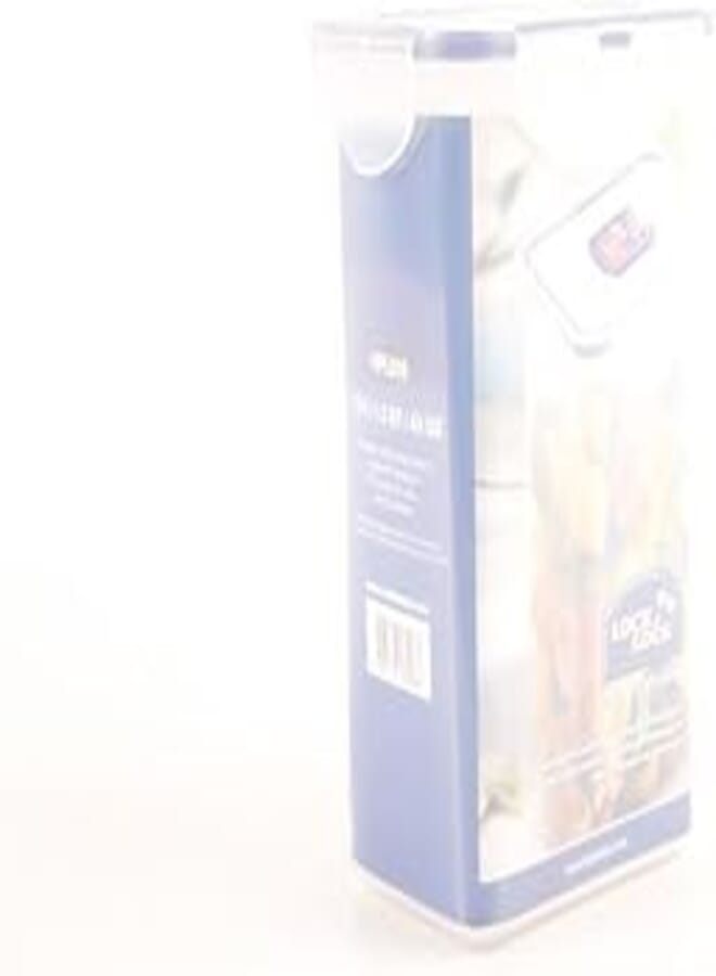 LocknLock HPL809 Rectangular Storage Container - Clear/Blue, 1.3 L
