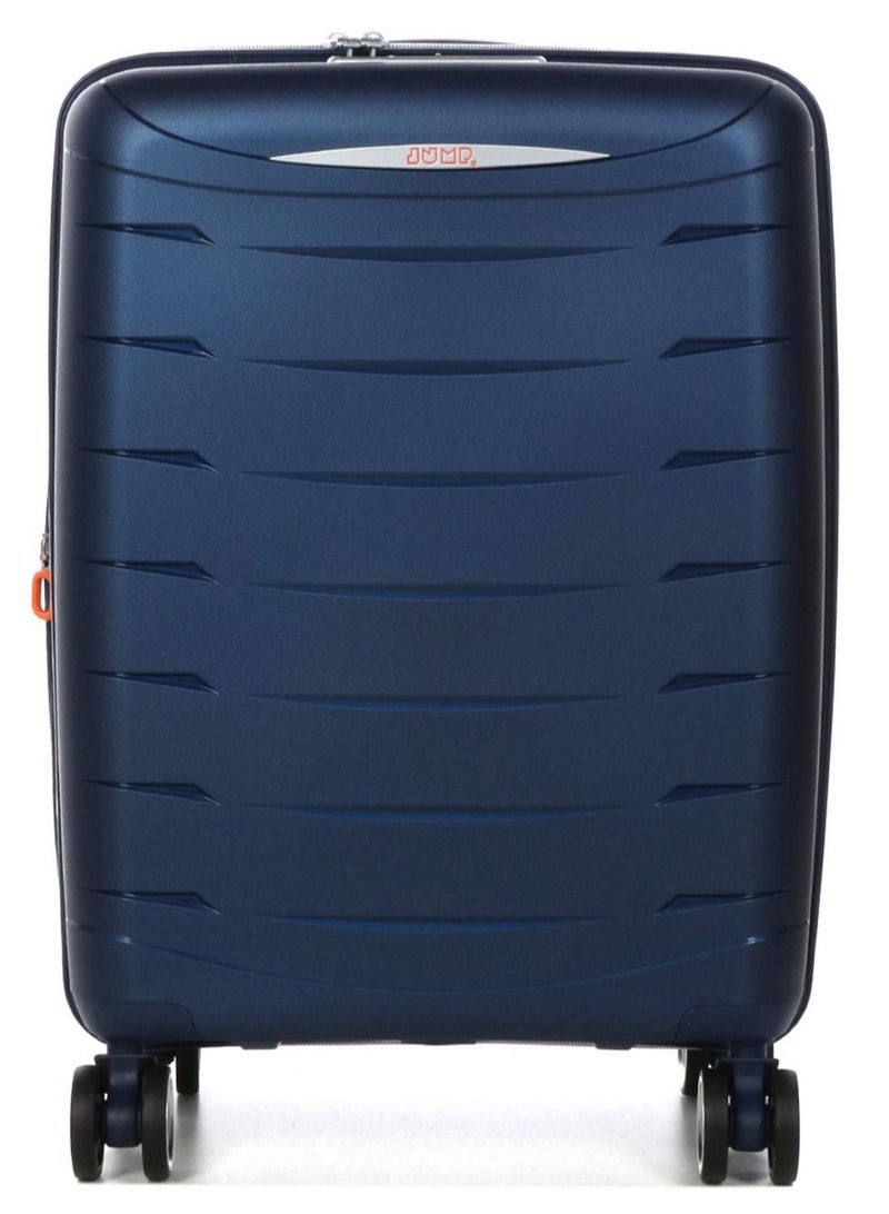 Jump Furano 2 PP Hard Expandable Suitcase Luggage Trolley 55 cm Cabin Navy Blue - Image 5