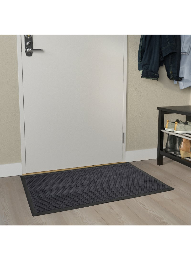 Door Mat Indoor Dark Grey 60X90 Cm - Image 3