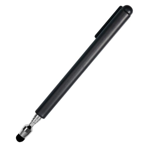 AIKESIWAY Universal Telescopic Stylus Pen for Touch Screens,Retractable Pointer Stick & Stylus with Special Flocking Tip,Extendable High Precision & Soft, Stylus Pen for Touch Screens (Black) - Image 1