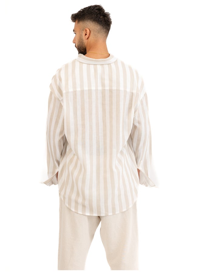 ASTK Stripe Linen Shirt  - Image 2