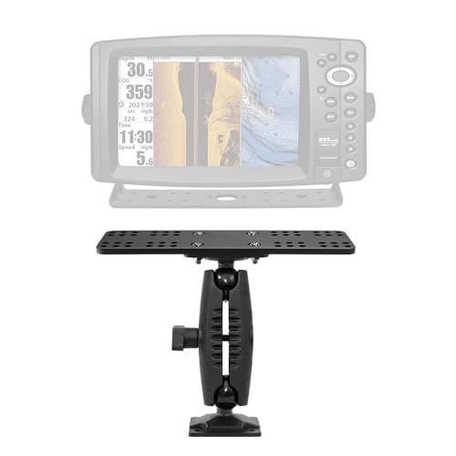 ARKON Mounts - Universal Fish Finder Mount , 360-Degree Rotation , Adjustable Positioning , 25mm/1 Inch Ball , Compatible with Garmin, Lowrance and More - Image 4