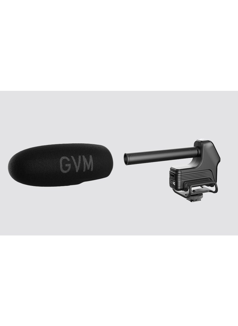 GVM QX-6 CAMERA-MOUNT SHOTGUN MICROPHONE - pzsku/Z54DB5F692FBAB9EAA6FEZ/45/_/1734439814/a8d8a70a-2922-4b5c-8ba0-d82d94ce48e2