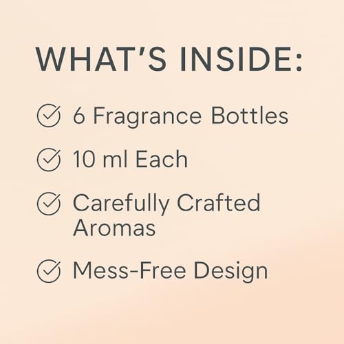 KESOCI Car Air Freshener Refill Liquid Set of 6 x 10 ML - Smart Car Air Freshener Refill - Car Fragrance Refill - Car Diffuser Refill (Emotional Fragrance Collection) - Image 3