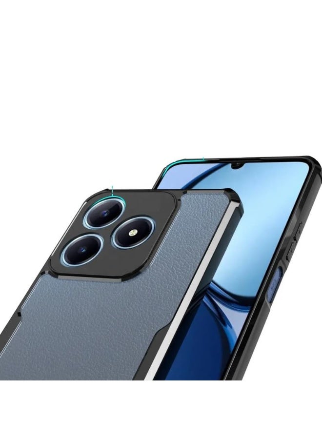 Honor 400 Lite 5G Clear Hard PC Back Cover Case with Shockproof Premium TPU Black Border 360 Degree Impact Resistant Camera lens Protection Transparent Cover For Honor 400 Lite 5G - Image 5