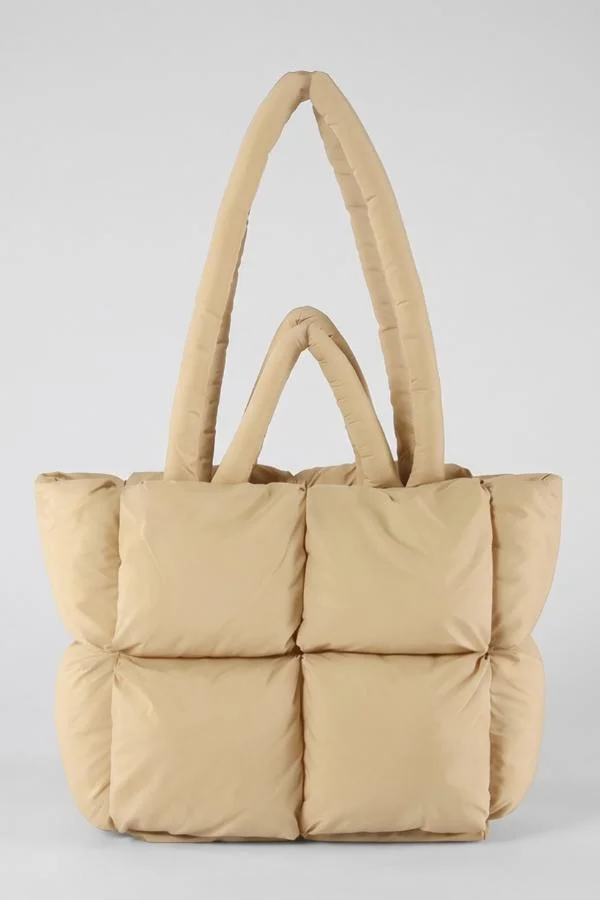 Svl Gala Quilted Puffer Tote Bag