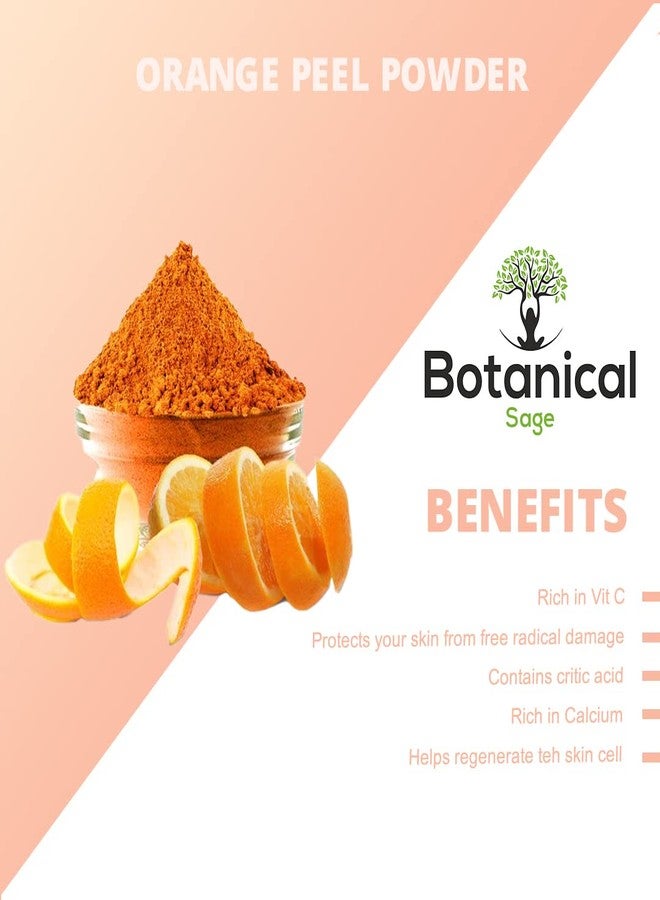 Botanical Sage مسحوق قشر البرتقال والمريمية النباتية 200 غرام | للعناية بالبشرة | سانتري تشيلكي | مختارة | نظيفة للغاية - Image 4