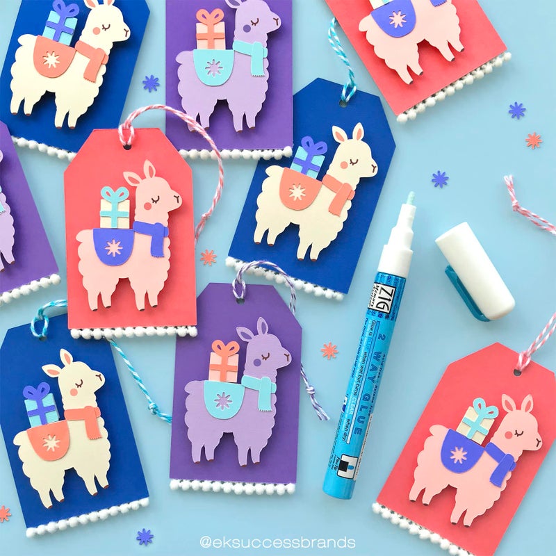 EK tools 55-00013 Glue Pen Zig FINE TIP 2 Way, 6", Multicolor - Image 3