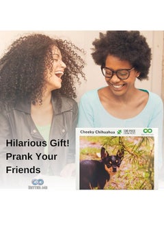 Better Me Prank Puzzle Surprise Cheeky Chihuahua 500 Piece Puzzle. Prank Gift Pooping Dogs Puzzle, Gag Gifts for Adults & Teens. Pooping Puppy Funny Puzzles Chihuahua Gifts (Pooping Chihuahua Prank Puzzle)  - Image 5