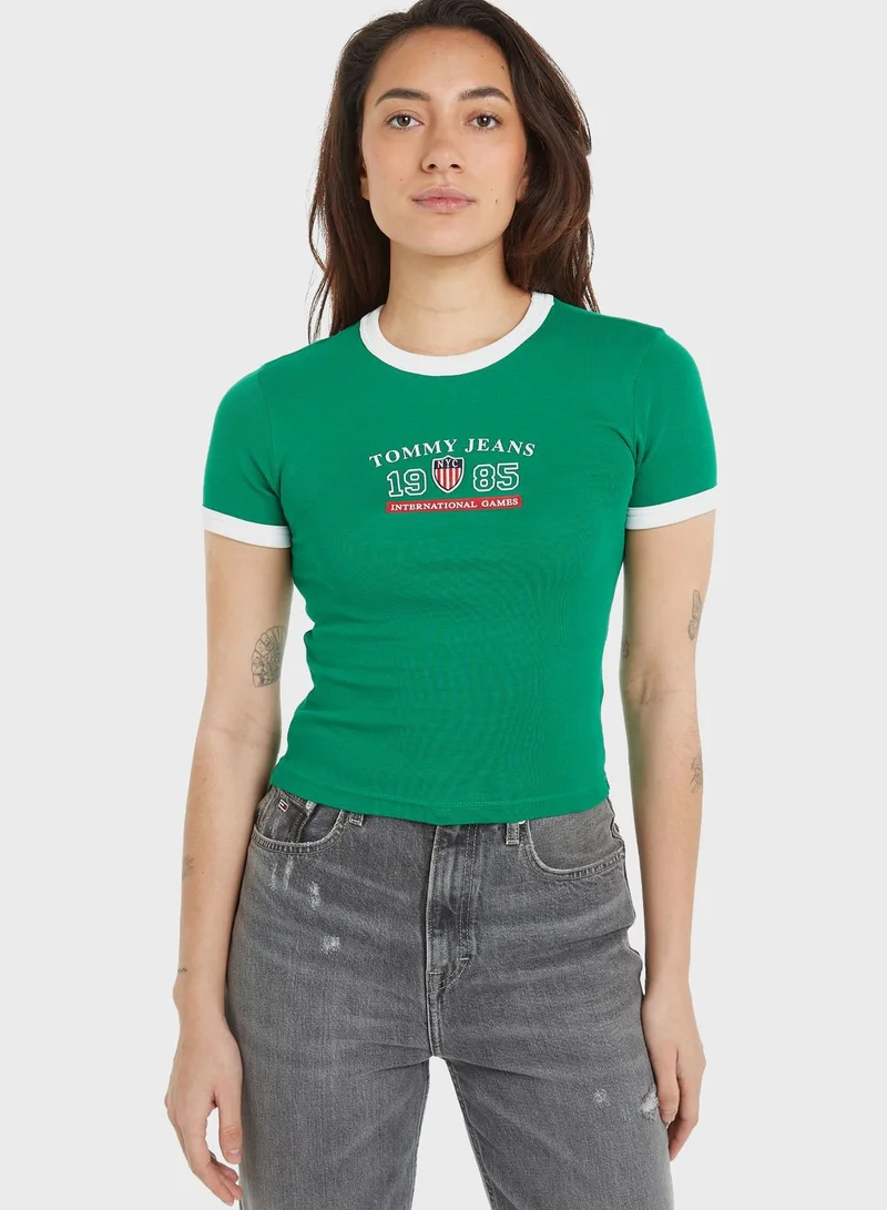 TOMMY JEANS Crew Neck T-Shirt