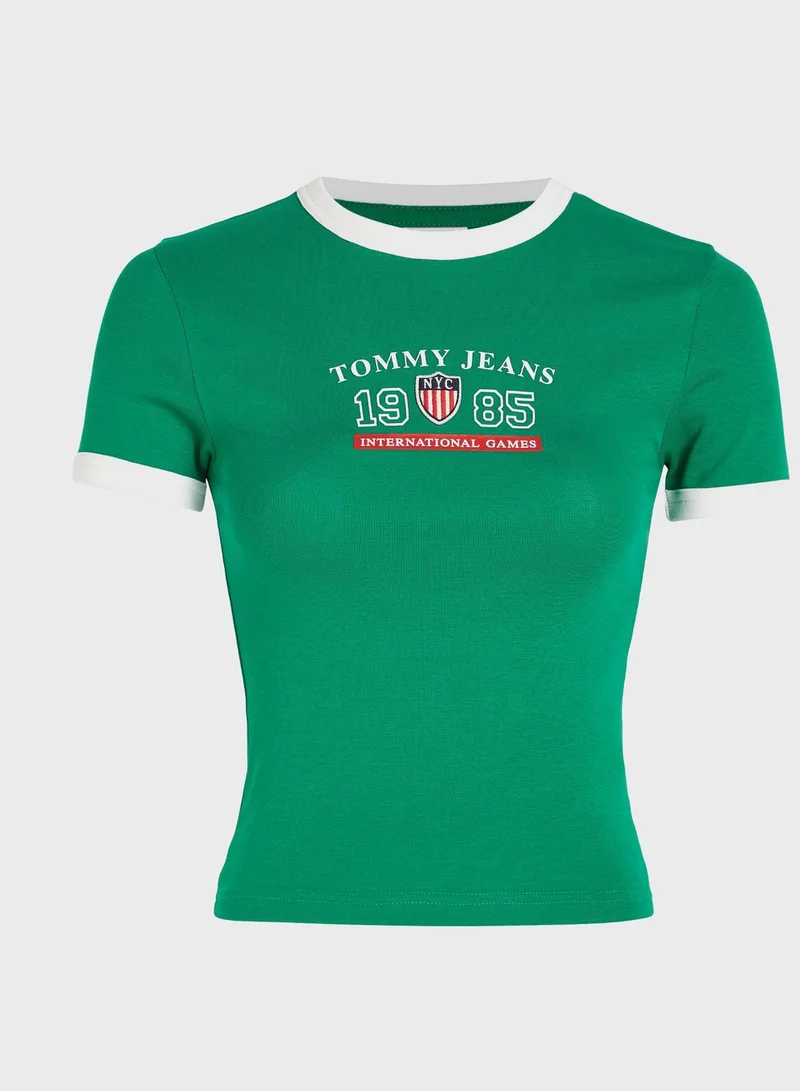 TOMMY JEANS Crew Neck T-Shirt