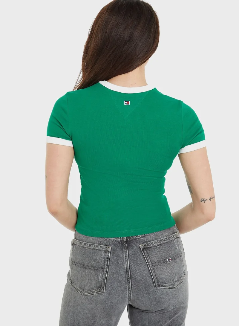 TOMMY JEANS Crew Neck T-Shirt