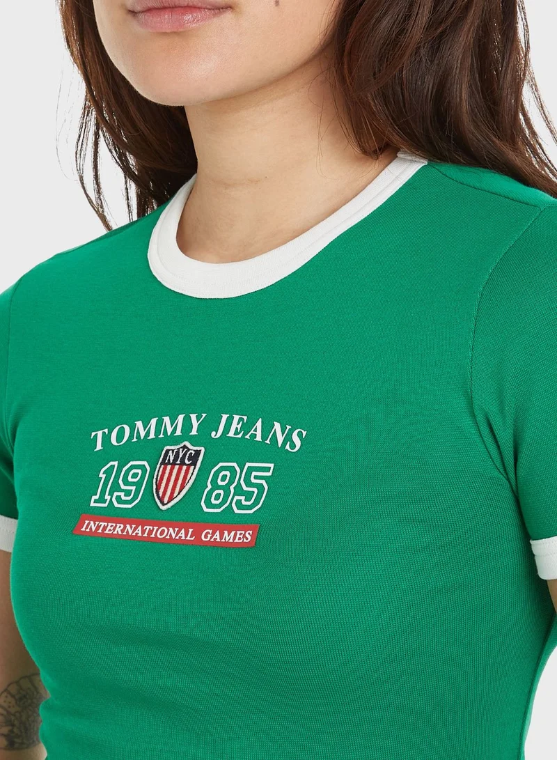 TOMMY JEANS Crew Neck T-Shirt