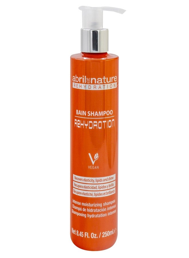 abril et nature - Rehydration - Maximum Hydration Shampoo for Dry Hair - Restores Natural Lipids - Returns Flexibility and Healthy Appearance - Professional Hairdressing Treatment - 250 ml - Image 1