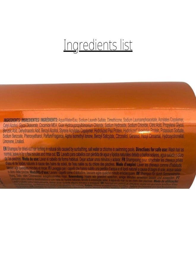 abril et nature - Rehydration - Maximum Hydration Shampoo for Dry Hair - Restores Natural Lipids - Returns Flexibility and Healthy Appearance - Professional Hairdressing Treatment - 250 ml - Image 2