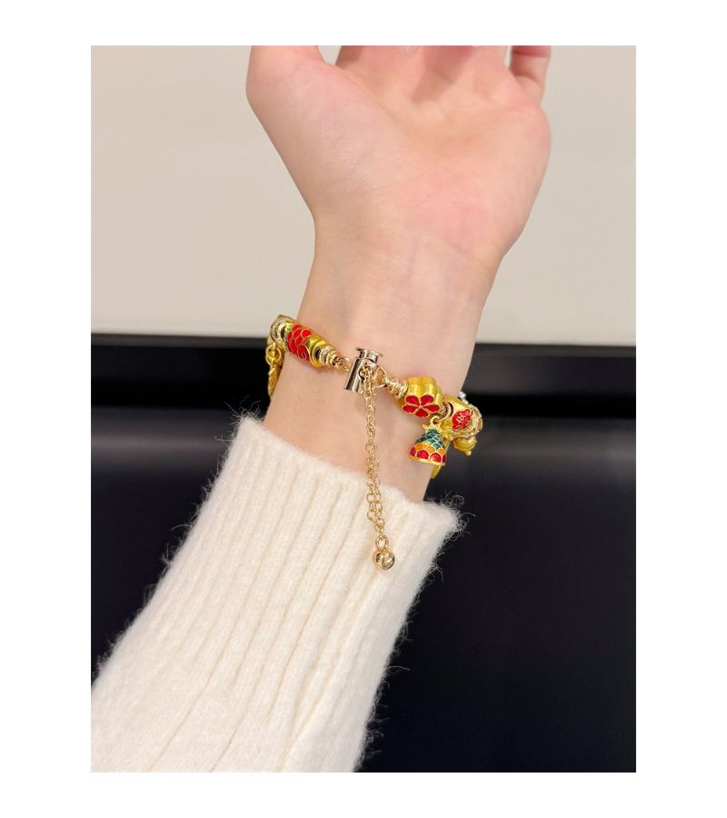 سوار ذهبي مصنوع يدويًا لـ HW GT6 GT5 4 3 Fit3 Fit4 سوار 8 9 10 NFC 22mm 20mm 18mm - Image 5