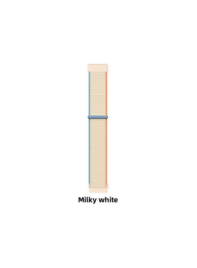 For Millet Watch S1 Pro S2 S3 Strap Wild Track Loop Sports Color2 Wrist Strap-Color:Rings Type-milk White-xiaomi Color Sports Version  - Image 1
