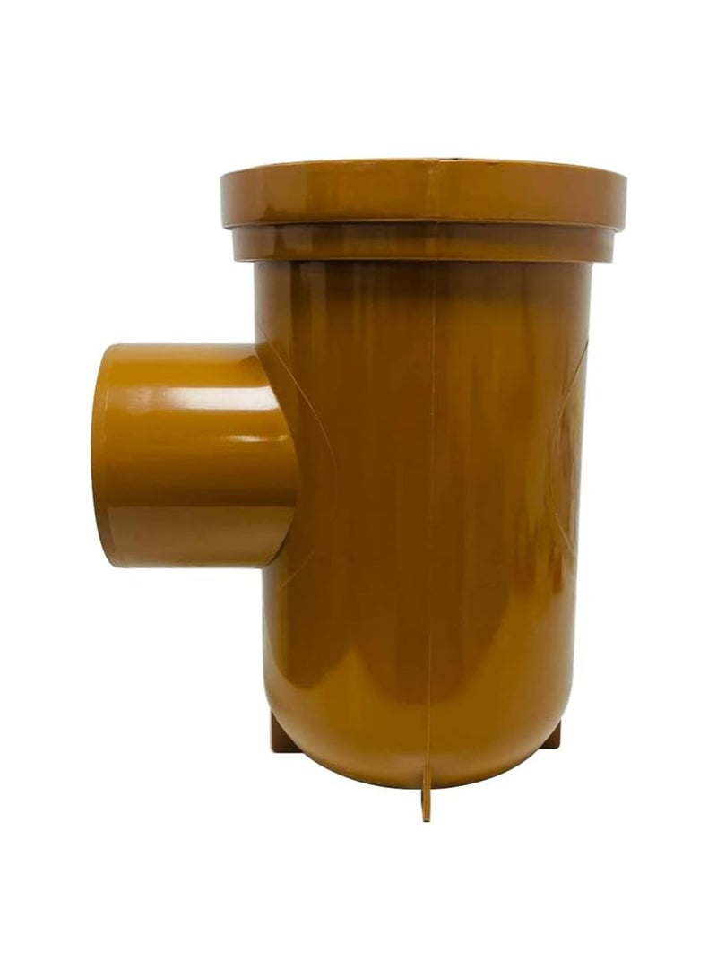 RACO ملحقات أنابيب UPVC الحمراء من RACO للصرف الصحي والري والتهوية ونقل المواد الكيميائية ومعالجة المياه (فخ الغطاء 1 اتجاه) - Image 1