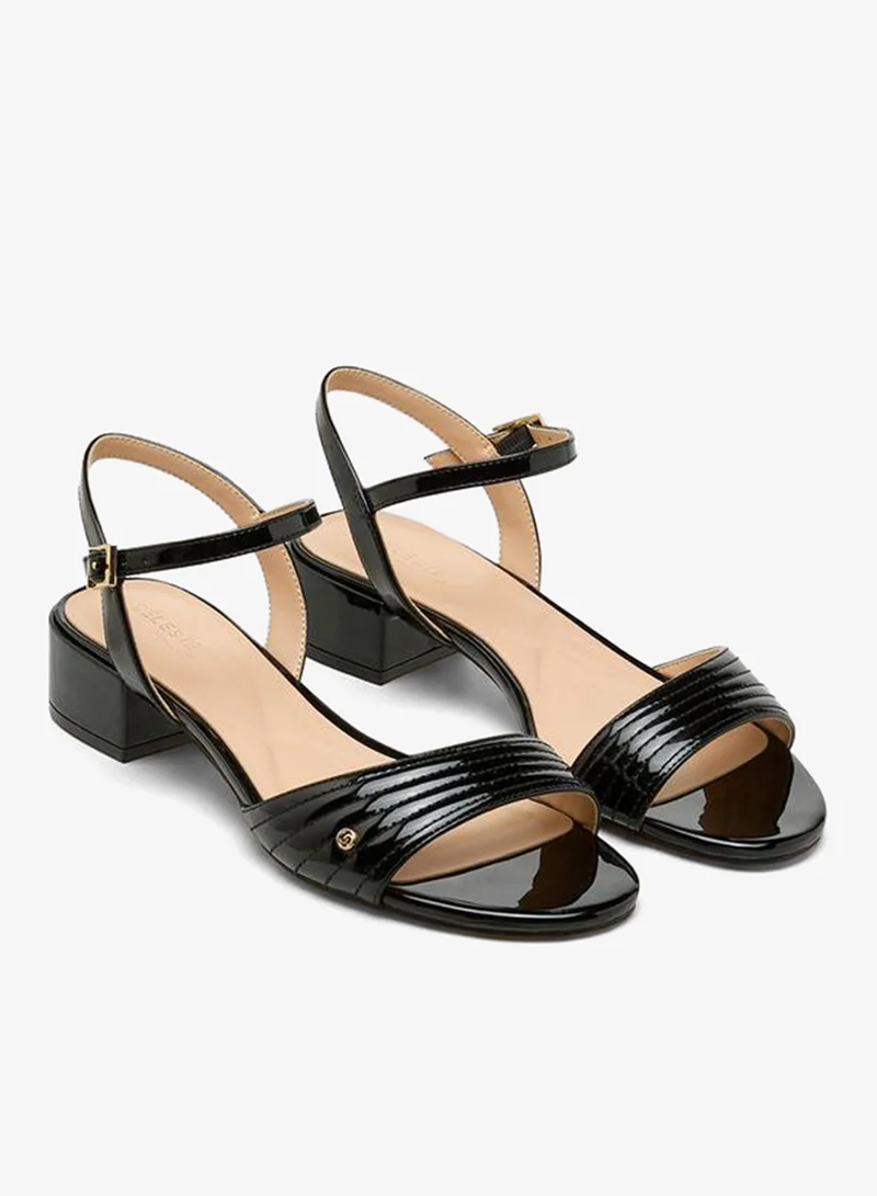 سيليست Women Quilted Block Heel Sandals