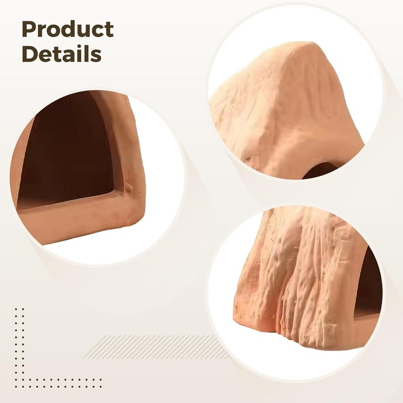 3.1 X 2.8 X 3.5 in Pottery Cave Shelter, Ceramic Aquarium, Fish and Shrimp Breeding House, for Betta, Cichlid, Reptiles - Image 2