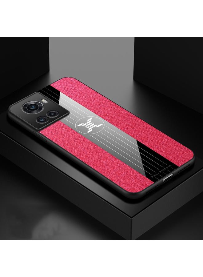 Case For OnePlus Ace Stitching Cloth Textue Shockproof TPU Phone Case