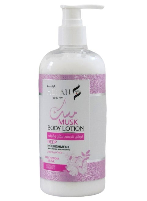 MUSK BODY LOTION DEEP NOURISHMENT BABY POWDER MUSK