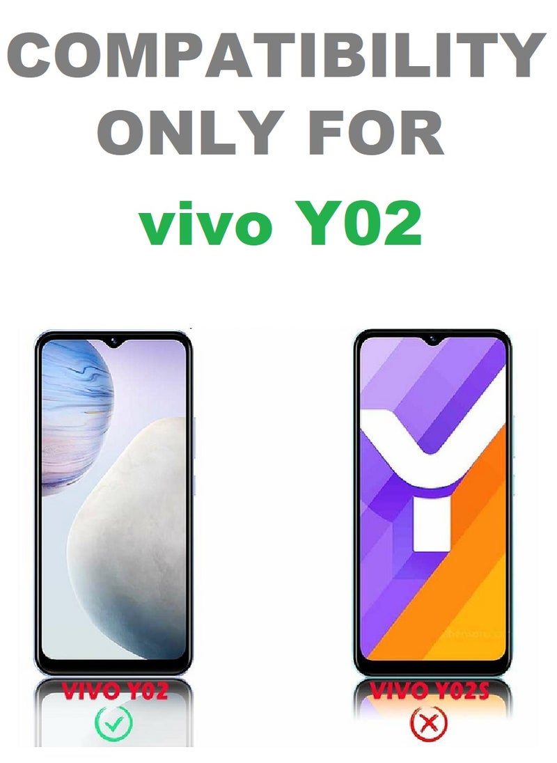 Super Tempered Glass Screen Protector Clear Designed For vivo Y02 Full Screen Coverage And Bubble Free - Image 3