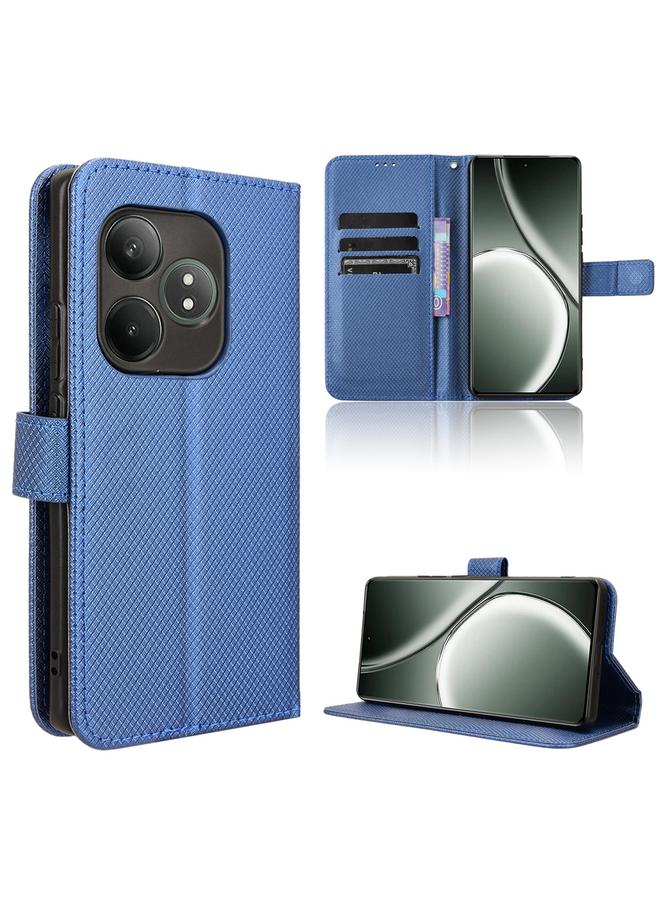 S-TOP Case For Realme GT 6 / GT 6T / GT Neo6 Diamond Texture Leather Phone Case - Image 1