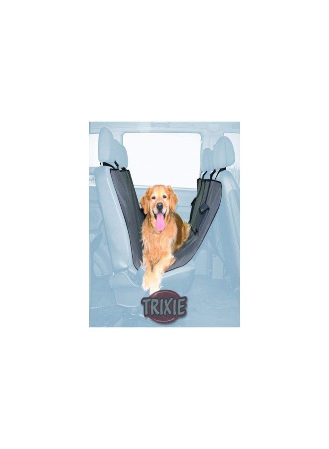 Trixie, Germany Trixie Car Seat Cover with Two Pockets, Black, Medium, 150 Gram (13233) - Image 1