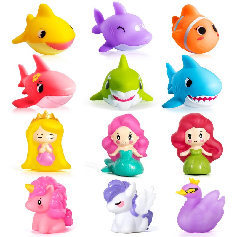 Hely Cancy Baby Bath Toys No Hole Bath Toys for Kids Bath Tub Shower Toys for Newborn Baby - Image 2