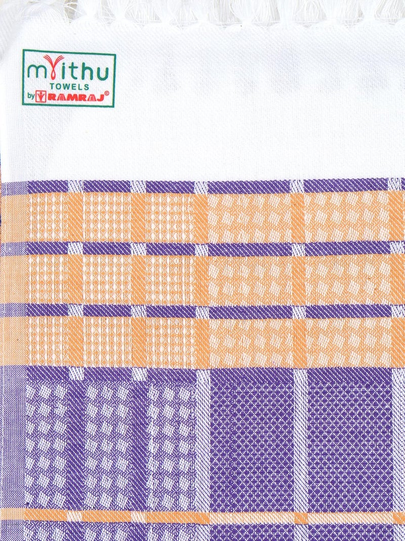 RAMRAJ COTTON منشفة حمام |منشفة حمام بألوان متنوعة |منشفة خفيفة الوزن |حجم المنشفة - 0.75M X 1.50M - Image 5