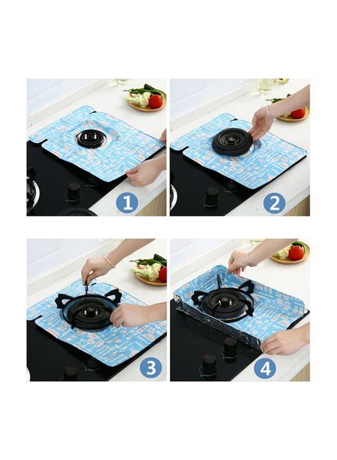 Reusable Foil Clean Mat Burner Protector Set - 2Pcs  - Image 3