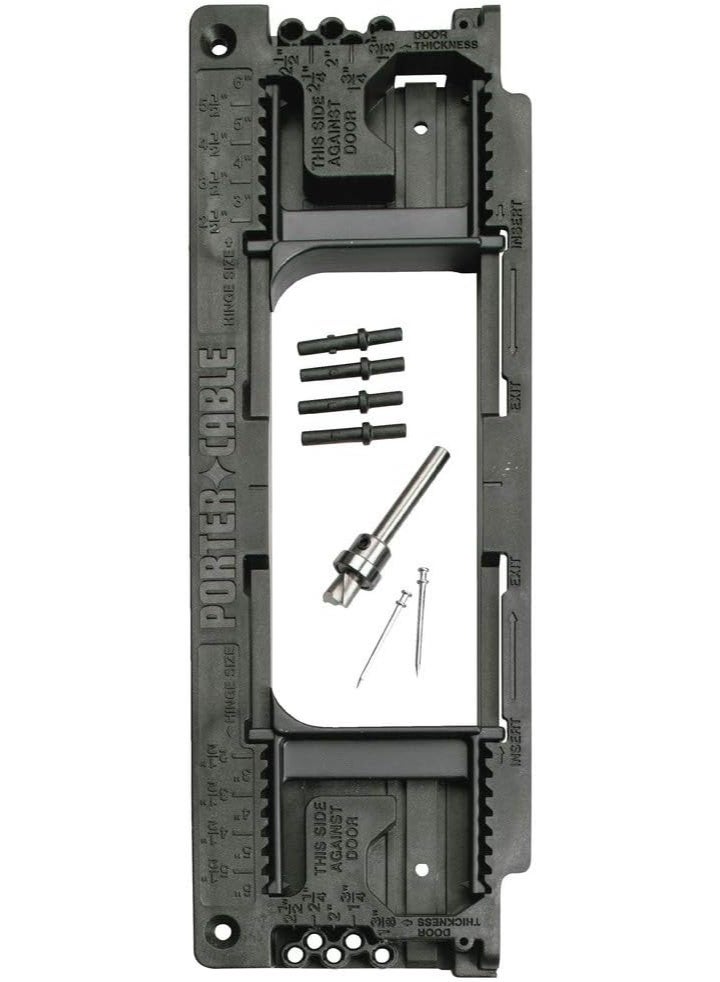 PORTER CABLE PORTER-CABLE 59370 Door Hinge Template, Silver - Image 1