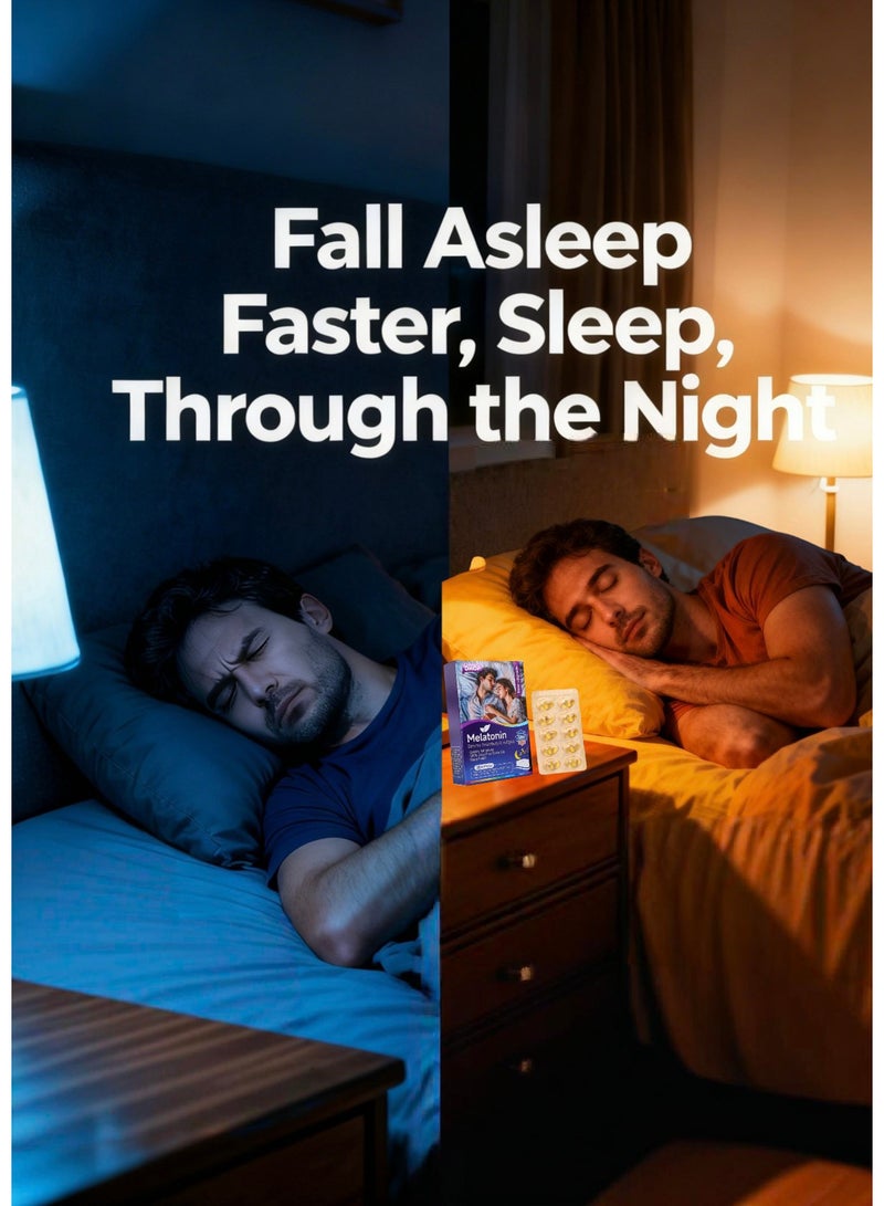 DHOP 75000mcg Melatonin Sleep Soft Capsules 30 capsules - Image 2