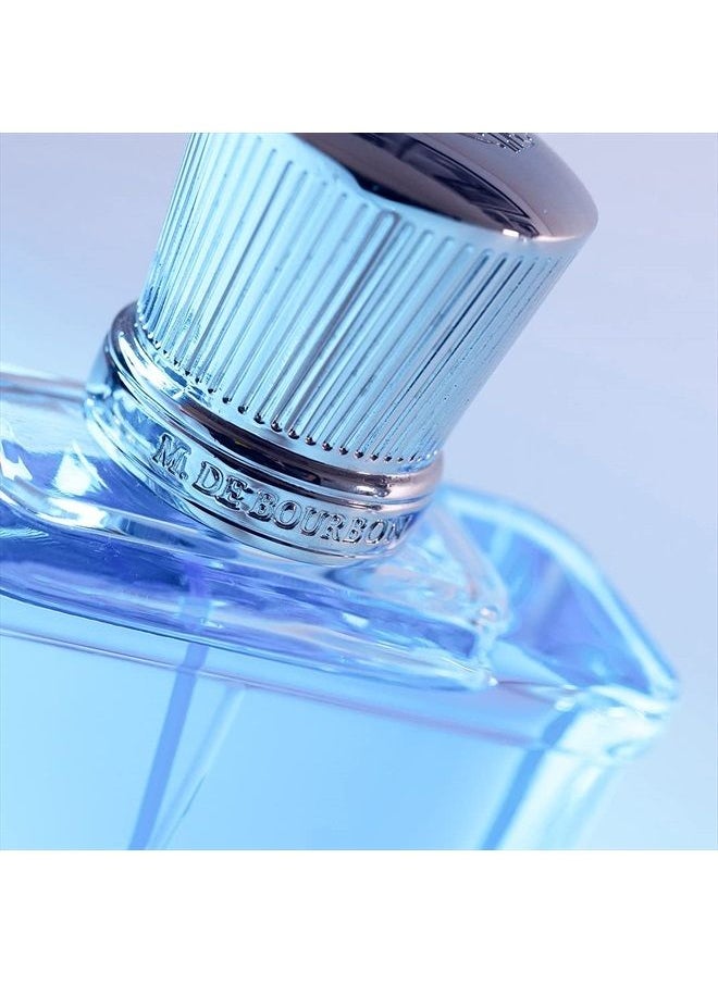 Marina De Bourbon - Monsieur Le Prince Elegant by Princesse Eau de Parfum for Men - Opens with Mint and Bergamot Blended with VIolet Leaf and Geranium - Exudes Hypnotic Charm - 3.4 oz - Image 1